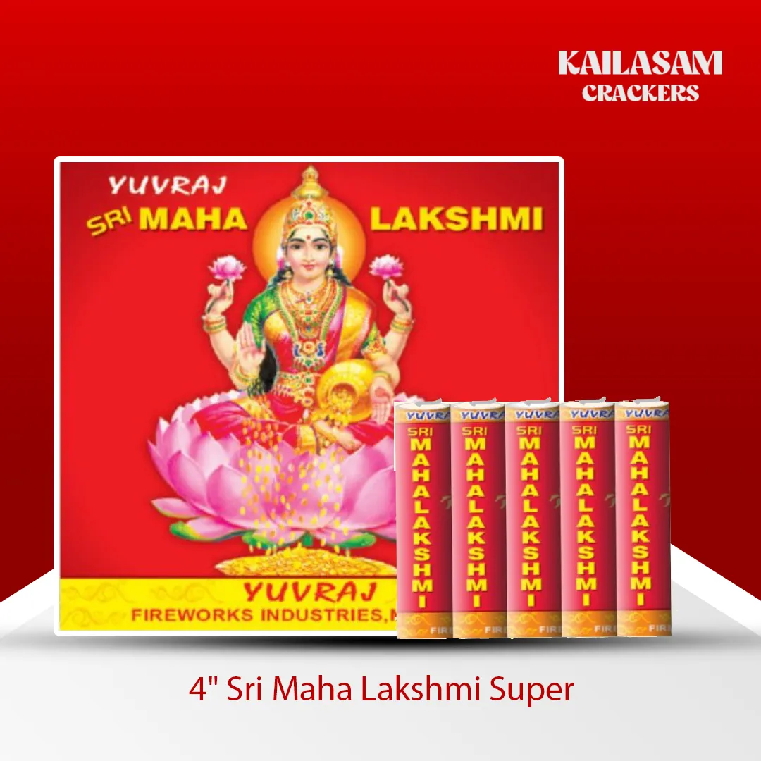4" Sri Mahalakshmi Super Cracker / 4" மகாலெட்சுமி வெடி