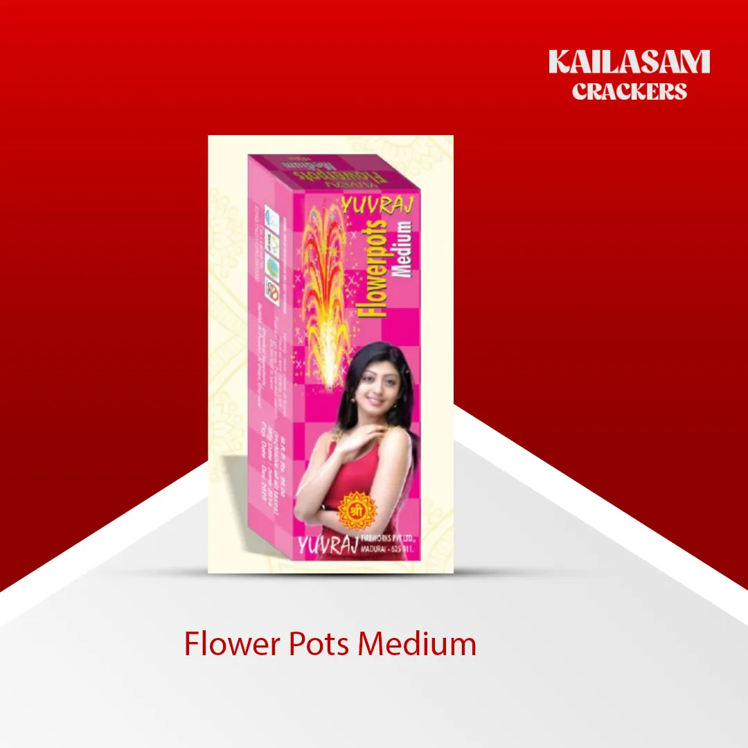 Flower Pots Medium / புஸ்வானம் நடுத்தரம்