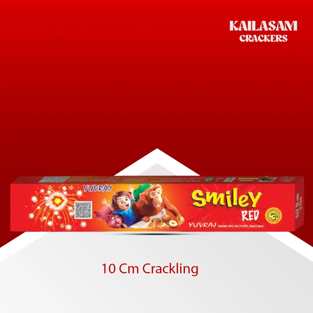 10 Cm Red Sparklers / 10 செ.மீ. சிகப்பு மத்தாப்பு