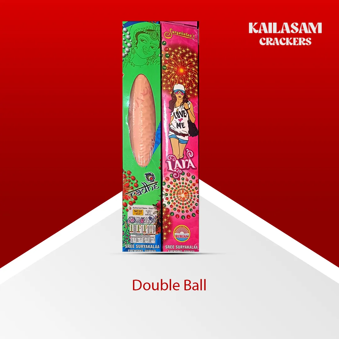 4" Fancy Double Ball (SK Brand) / 4" பேன்சி டபுள் பால்