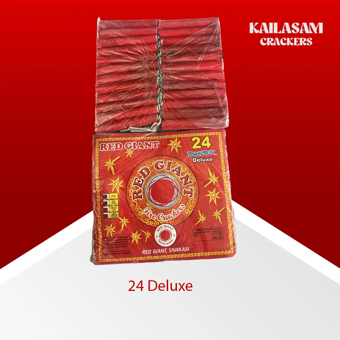24 Deluxe Crackers (4" Sheel) / 24 டீலக்ஸ் சரவெடி