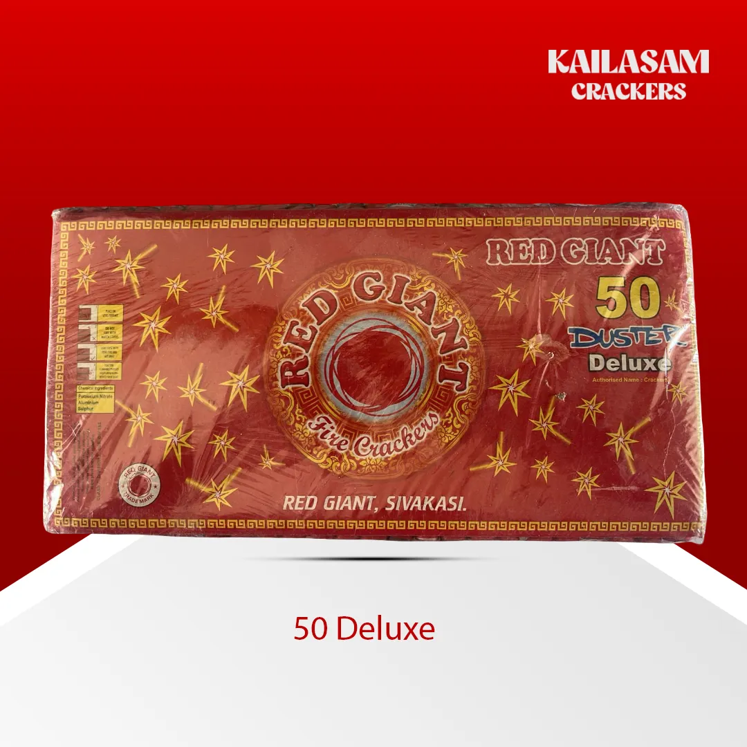 50 Deluxe Crackers (4" Sheel)/ 50 டீலக்ஸ் சரவெடி