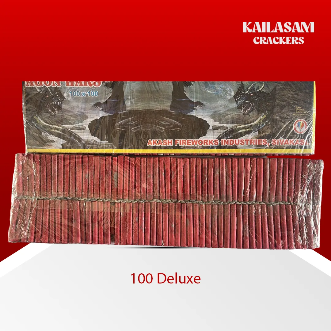 100 Deluxe Crackers (4" Sheel)/ 100 டீலக்ஸ் சரவெடி