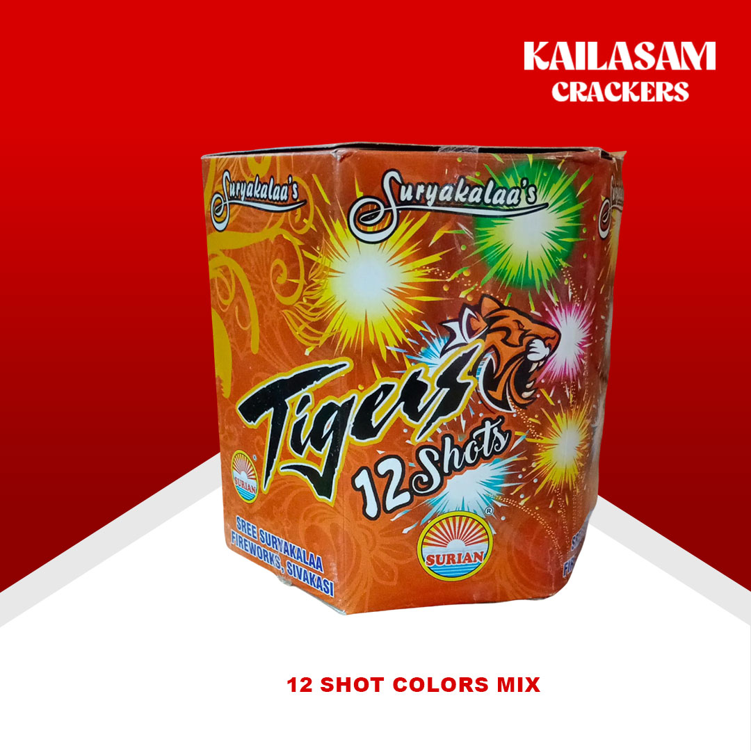 12 Shot Colors Mix / 12 ஷாட் கலர்