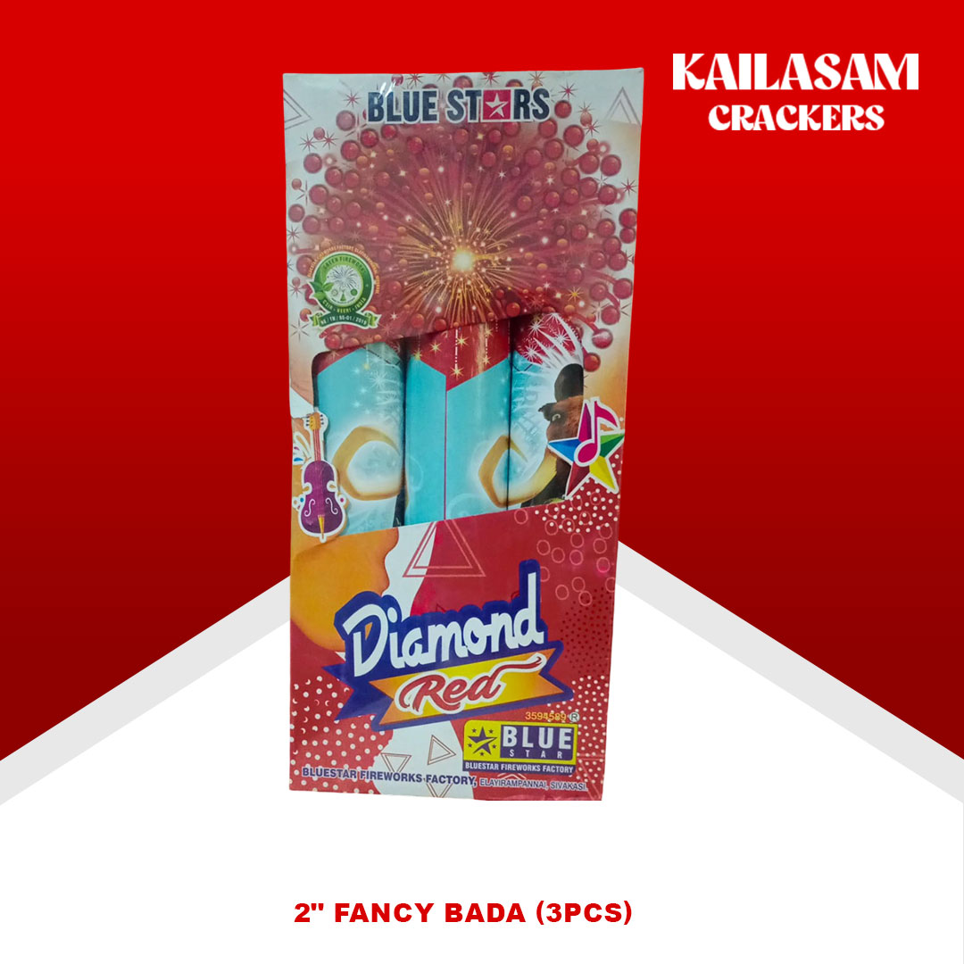 2" Fancy Bada (3Pcs) / 2"பேன்சி படா