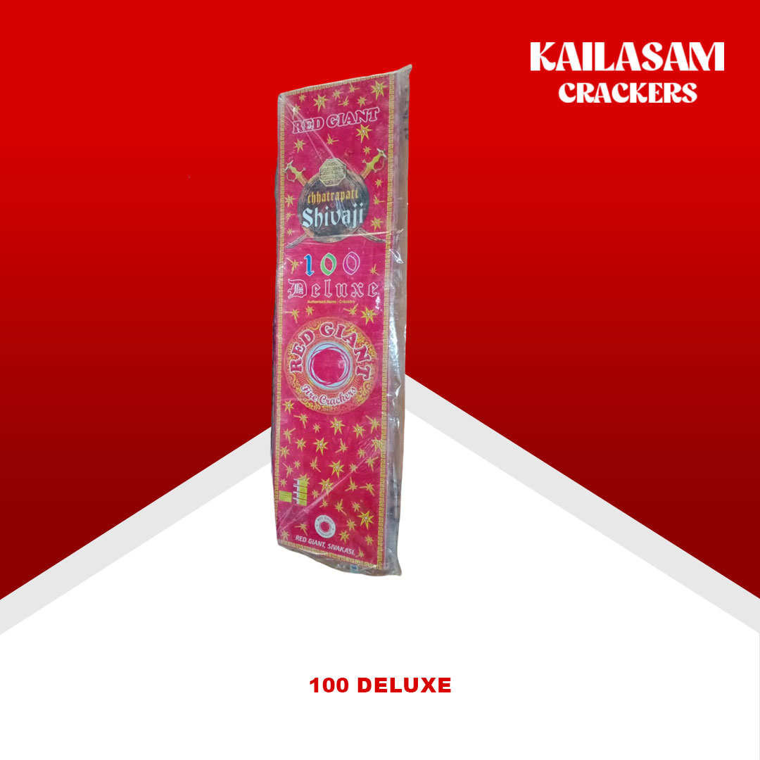 100 Deluxe Crackers (2.75 " Sheel)/ 100 டீலக்ஸ் சரவெடி
